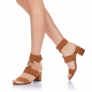 Aquazzura Safari heeled sandals EU 37,5 fits US 7 made in Italy